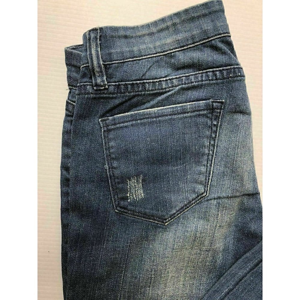 Blank NYC Women's Blue Denim Distressed Studded Skinny Jeans Size 26 NWOT - Picture 10 of 10